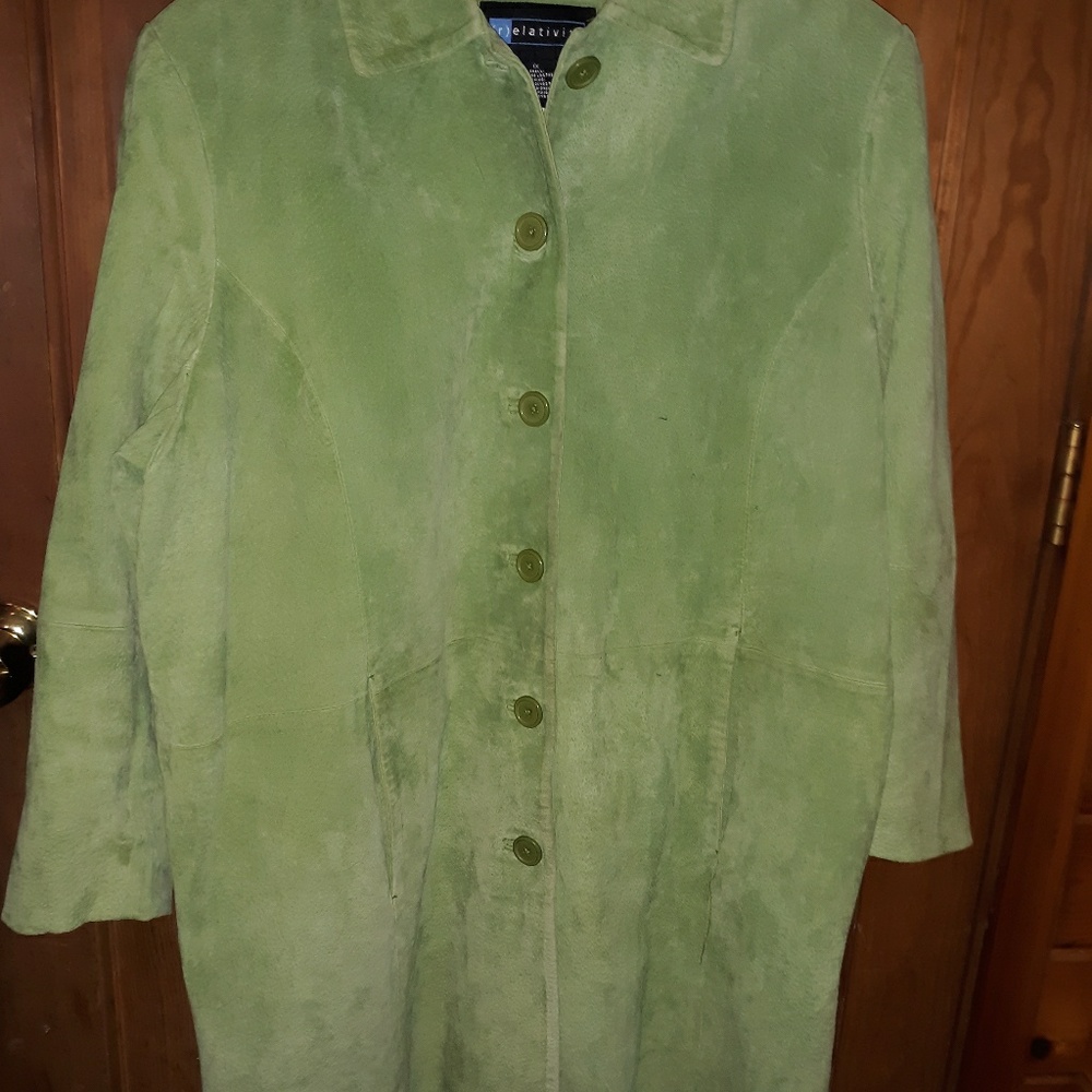 Relativity Leather coat